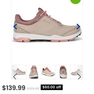 Ecco Women's BIOM Hybrid 3 GTX Spikeless Golf Shoes